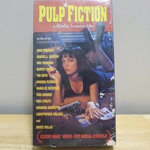 "Sealed" VHS Video Pulp Fiction Quentin Tarantino Cult Classic 1994